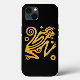 スタイルアステカ・ゴールデン・サル・アート・オブ・エンシェント・メ iPhone 13ケース