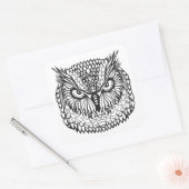 スタイルイーグルフクロウヘッド スクエアシール (封筒)