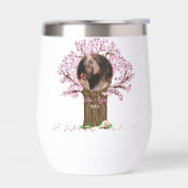 スタイルカスタム水びん:茎のないワインのタンブラー、 (左面)