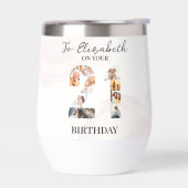 スタイルカスタム水びん:茎のないワインのタンブラー、 (左面)