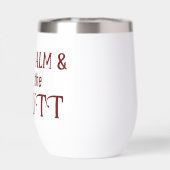 スタイルカスタム水びん:茎のないワインのタンブラー、 (背面)