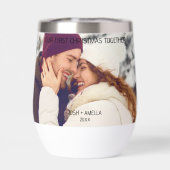 スタイルカスタム水びん:茎のないワインのタンブラー、 (背面)