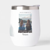 スタイルカスタム水びん：茎のないワインのタンブラー、 (左面)