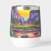 スタイルカスタム水びん：茎のないワインのタンブラー、 (背面)