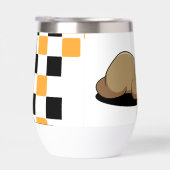 スタイルカスタム水びん：茎のないワインのタンブラー、 (右面)