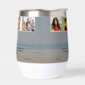 スタイルカスタム水びん：茎のないワインのタンブラー、 (左面)