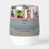 スタイルカスタム水びん：茎のないワインのタンブラー、 (正面)