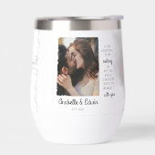 スタイルカスタム水びん：茎のないワインのタンブラー、 (左面)