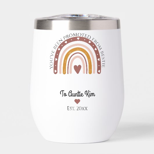 スタイルカスタム水びん：茎のないワインのタンブラー、 (正面)