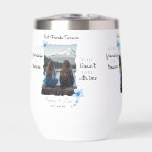 スタイルカスタム水びん：茎のないワインのタンブラー、 (正面)