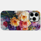 スタイルギフトの開花鮮やか:フローラはっきりした: Case-Mate iPhoneケース (裏面 (横))