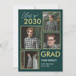 スタイルギャラリー編集可能なカラーの卒業 招待状