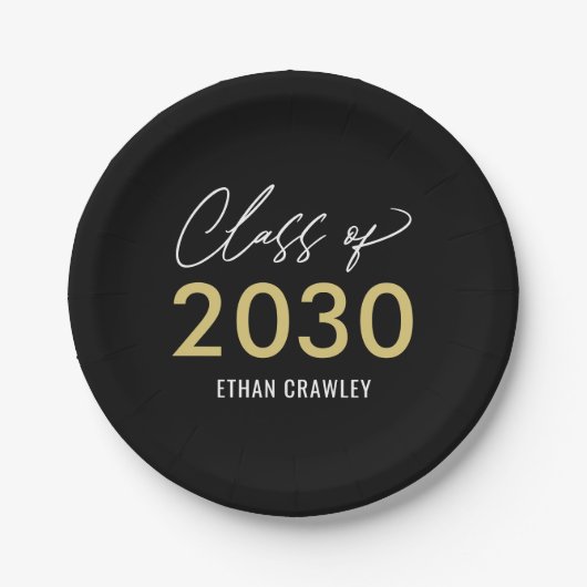 スタイルギャラリー編集可能カラーグラードパーティープレート ペーパープレート (正面)