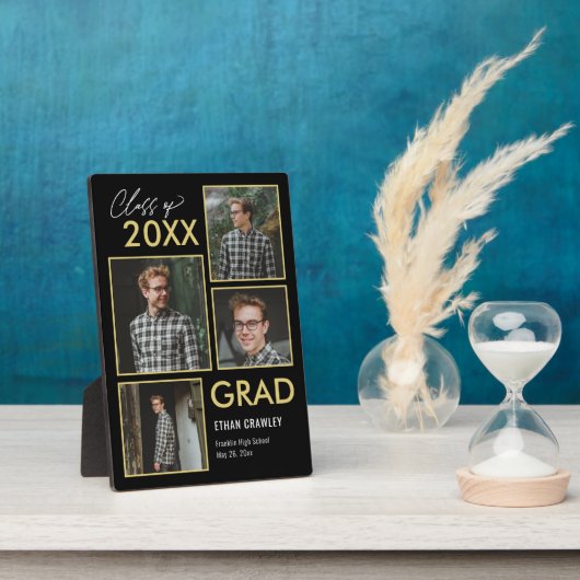 スタイルギャラリー編集可能カラー卒業プラーク フォトプラーク (側面)