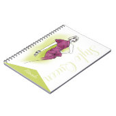 スタイルクイーンガール ノートブック (左側)