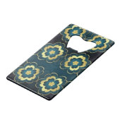 スタイルクラシックの花 クレジットカード栓抜き (正面アングル)