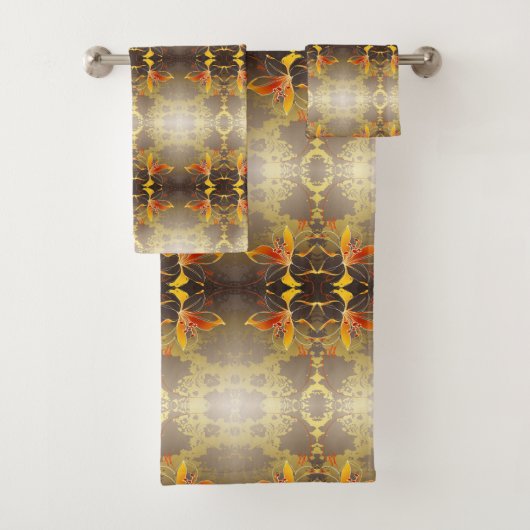 スタイルクラシックの花 バスタオルセット (インサイチュ)