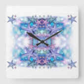 スタイルクラシック星 スクエア壁時計 (正面)