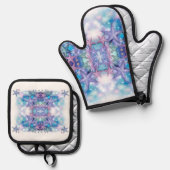 スタイルクラシック星 鍋つかみ&鍋敷きセット (正面/裏面)