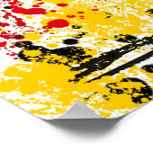 スタイルグランジDeutschland - Germany Poster ポスター (角)