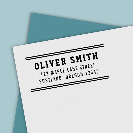 スタイルストライプズバーシティスポーティ名差出人住所 セルフインキングスタンプ