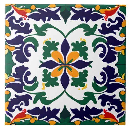 スタイルスペインのデザイン タイル (正面)