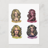 スタイルチームストーミーストルミーダニエルズクリエイティブ ポストカード (正面)