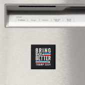 スタイルバックより良いトランプ2024 マグネット (インサイチュ (食洗機))