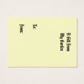 スタイルビクトリアンギフトラベル～旅行客 (裏面)