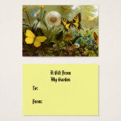 スタイルビクトリアンギフトラベル~蝶蝶 (正面&裏面)