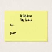 スタイルビクトリアンギフトラベル~蝶蝶 (裏面)