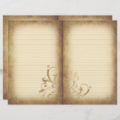 スタイルビクトリアンフローリッシュエイジングジャーナル紙 (正面/裏面)