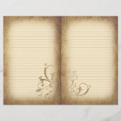 スタイルビクトリアンフローリッシュエイジングジャーナル紙 (裏面)