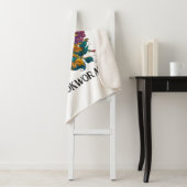 スタイルビクトリアンブックワームデザイン シェルパブランケット (インサイチュ)