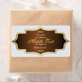 スタイルファンシージャムジェリーラベル茶色 ラベル (インサイチュ)