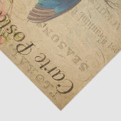 スタイルフランスのカルテポスタルブルーバターフライ 薄葉紙 (詳細)