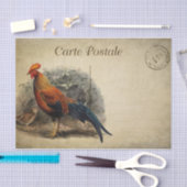 スタイルフランスのカルテポスタールルースター 薄葉紙 (クラフト)