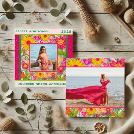 スタイルフローラカスタム卒業の写真発表 招待状