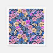 スタイルフローラルパターン46 スタンダードカクテルナプキン (正面)
