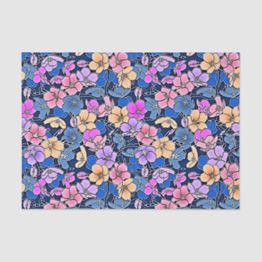 スタイルフローラルパターン46 薄葉紙 (正面)