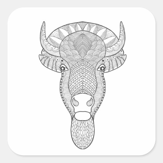 スタイルブルヘッド スクエアシール (正面)