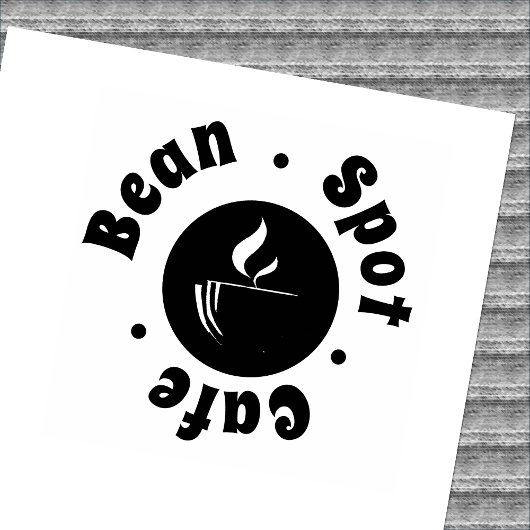 スタイルミニマル化カップロゴロイヤリティカフェ ラバースタンプ