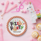 スタイルモダンピザパーティー ペーパープレート (パーティー)