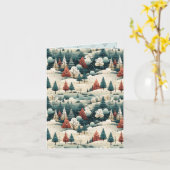 スタイルモダンランドスケープ カード (黄色い花)