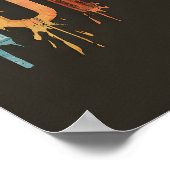 スタイルモダン抽象芸術コーヒーアートコーヒーバー ポスター (角)