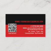 スタイルモダン的な政治運動家 名刺 (裏面)