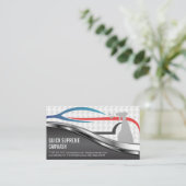 スタイルモダン適用車のロゴ | 洗車サービス 名刺 (スタンド正面)