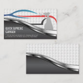 スタイルモダン適用車のロゴ | 洗車サービス 名刺 (正面/裏面)