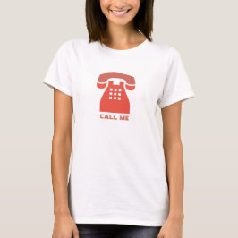 スタイルヴィンテージ赤い電話すべての色 Tシャツ