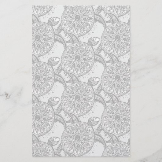 スタイル亀模様 便箋 (正面)